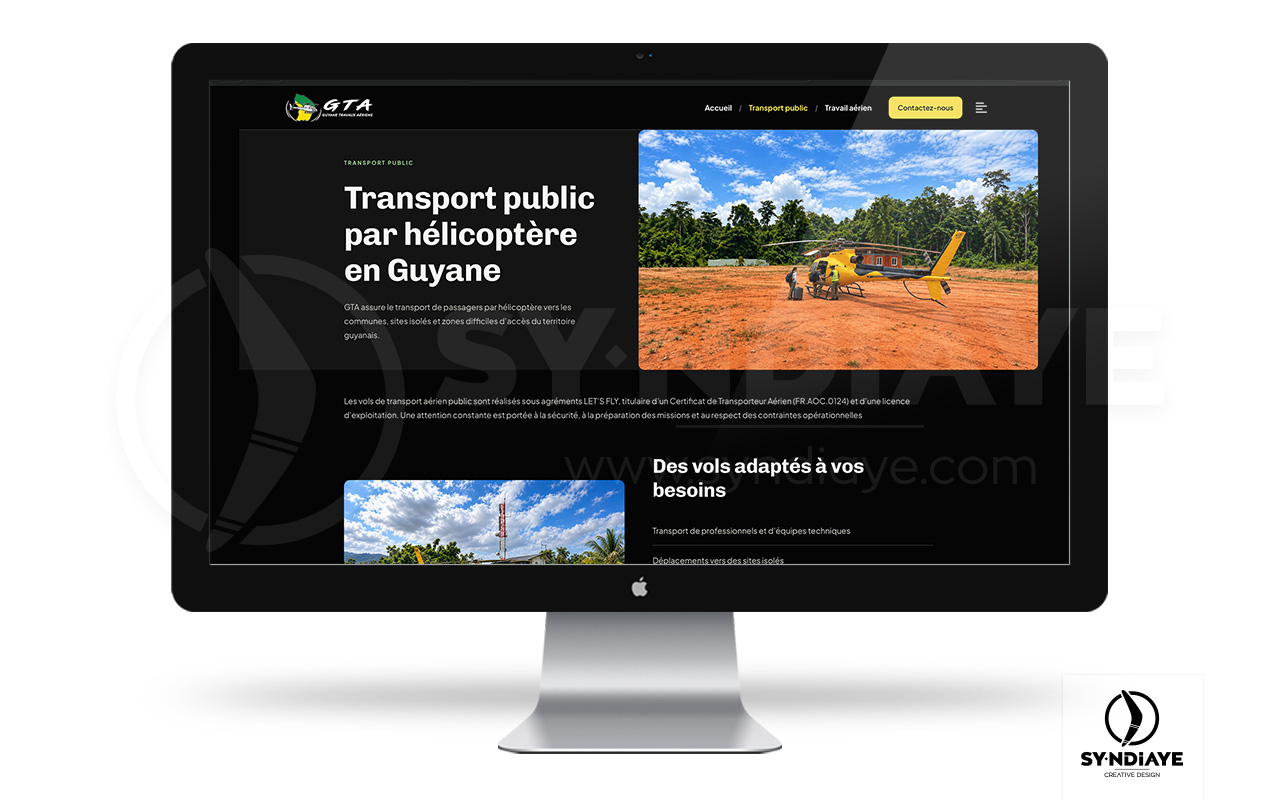 Présentation du site web — OKT ADVISORY